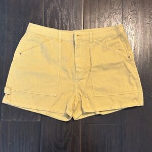 Billabong High Waist Yellow Women's Shorts